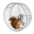 Metal Hamster Running Exercise Wheel Anti Slip Mute Toy Cage Accessories for Hedgehogs Rats Squirrel Play and Run Pet Supplies